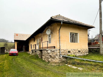 Rodinný dom / chalupa s veľkou záhradou v tichej obci Horn