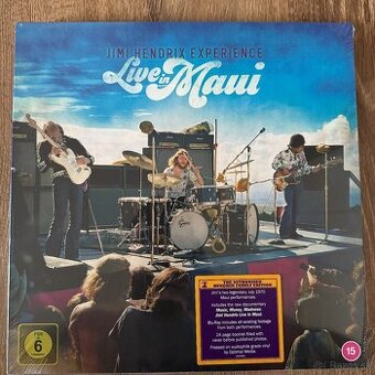 The Jimi Hendrix Experience - Live In Maui 3 x Lps + Blu-Ray