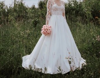 Princeznovské svadobné šatočky 36/S - 1