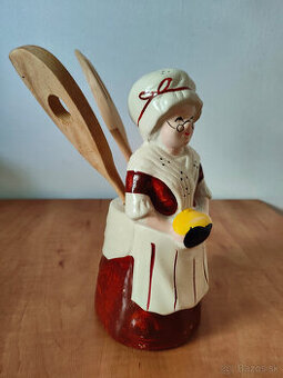 starožitný keramický stojan