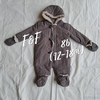 Teplučká zimná kombinéza/overal F&F 86