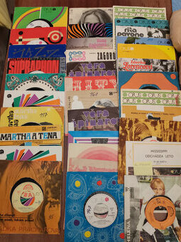 MIX SP platní ženy retro