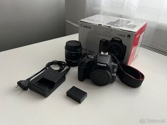 📷 Canon EOS 250D + 18–55mm IS STM | TOP stav | kompletné ba