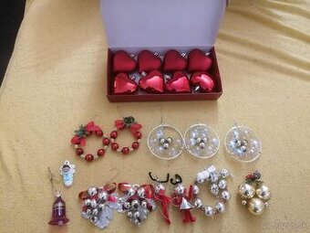 predám nové aj retro vianočné ozdoby