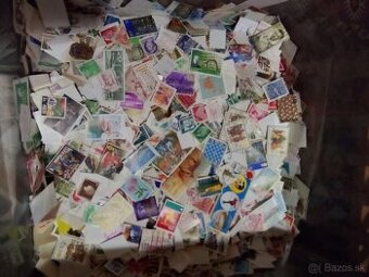 poštové známky zo sveta 1000 ks