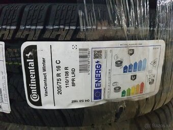Continental VanContactWinter 205/75 R16 C Zimné

