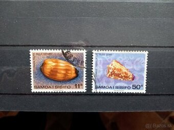 Poštové známky č.820 - Samoa I Sisifo - mušle
