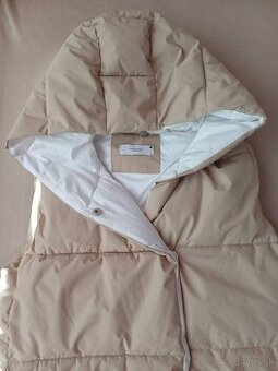 Béžová dlhšia vesta Reserved