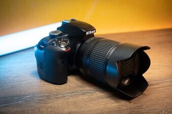 Nikon D3300 +  Nikkor  AF-S 18-105mm  + príslušenstvo