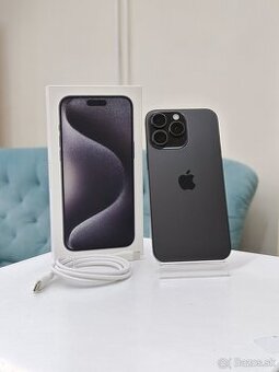 Apple iPhone 15 Pro Max 256GB Black Titanium | ZÁRUKA 2R