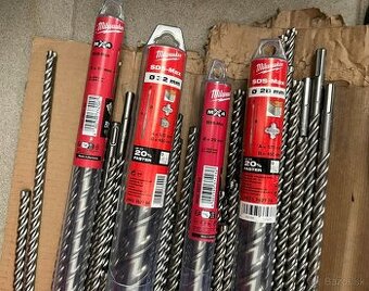 Milwaukee vrtáky do betónu SDS MAX