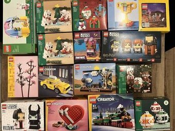 Nové a neotvorené LEGO sety