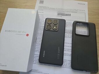 Xiaomi 14T Pro 12GB / 512GB , titan black, zaruka