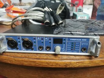 Predám RME fireface 400 plus PCI card firewire