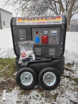 Benzínový generátor Vortex VG 8500I 230/380V