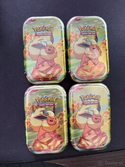 Pokemon prismatic evolutions tin 4ks
