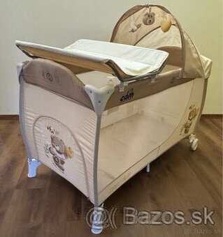 Predám cestovnú postieľku s plnohodnotným matracom