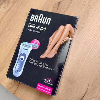 vodeodolny depilator Braun Lady Shaver 5560