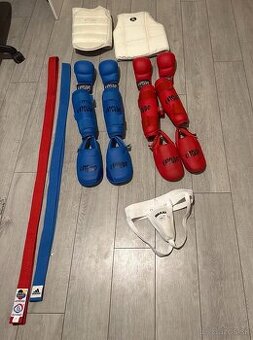 Predám výstroj a chrániče na karate (Katsudo, SMAI, Adidas)