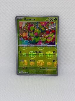 Pokémon karta Maractus 008/086 – NM – ORIGINÁL – Master Ball