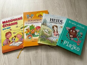 Predám rôzne detské knihy v TOP stave