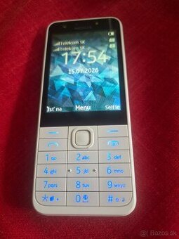 Nokia 230 dual sim biela v dobrom stave plne funkčná samozre