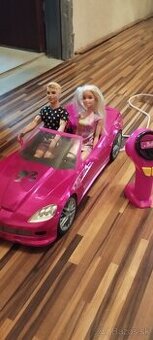 Barbie auto na diaľkové ovládanie