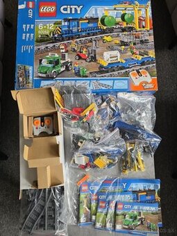 LEGO City 60052 Nákladný vlak – kompletný a funkčný
