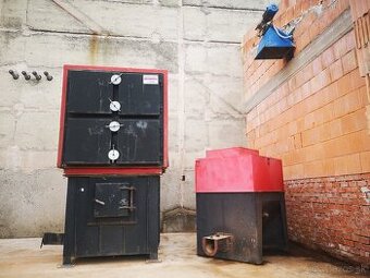Kotel na štěpku drevo a biomasu