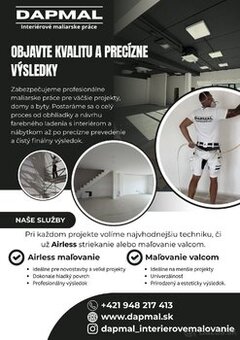 ✅️ Maliar  / Špecialisti na novostavby Trenčín