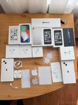 Apple krabice a doplnky