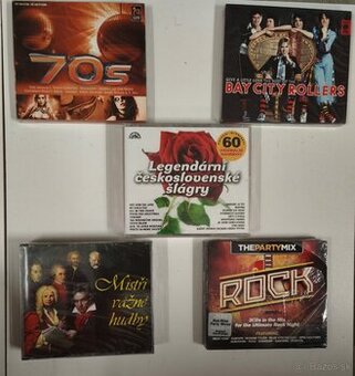 Výberovky CD retro nové zabalené
