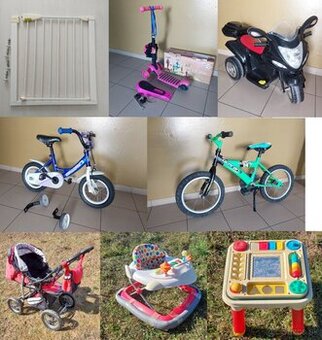 Zabrana, kolobezka, bicykel, motorka