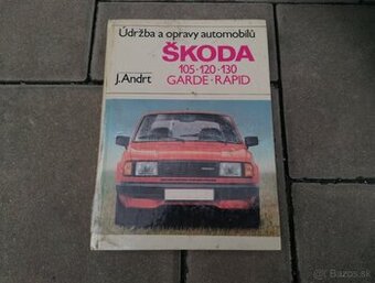 Predám kniha Údržba a opravy automobilov Škoda 105,120
