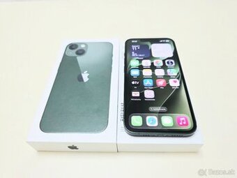 APPLE IPHONE 13 GREEN 128GB ,BATERKA 100%