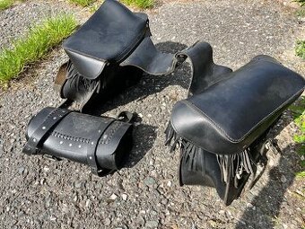 Kožene brašne na chopper