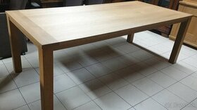 Jedálenský masívny stôl 220x100cm