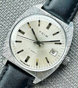 Československé Retro Vintage hodinky PRIM Štvorec 70. roky - 1
