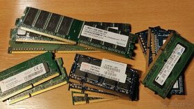 Pamäte RAM do PC a NB - DDR1 / 2 / 3 / 4