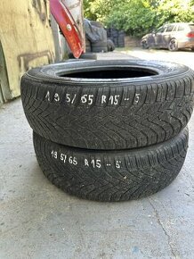 Predám zimné pneu continental  ts850 195/65 r15