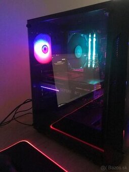 Predám Herny pc-Rtx 3060ti ryzen 5 5600x-Top stav