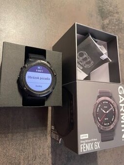 Hodinky -Garmin Fenix 6X Saphire
