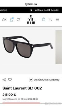Okuliare originál Saint Laurent SL1/F001