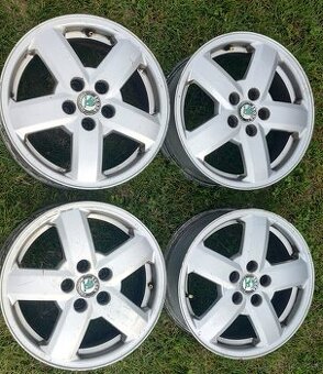 Alu kola 5x100 R15 Škoda