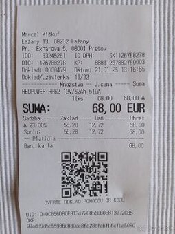 Predám autobateriu