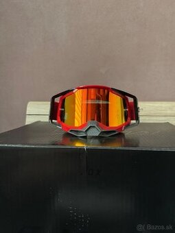 Okuliare 100% Racecraft2 Red Mirror Red Lens - 1