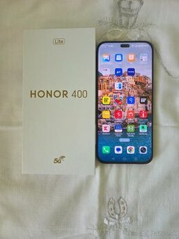 Honor 400 lite 5g čierny 8g ram 256 pamäť v záruke