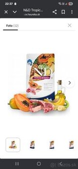 N&D tropical lamb adult mini 1,5kg