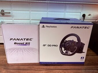 Predám VOLANT Fanatec DD PRO + BOOST kit 8NM, záruka