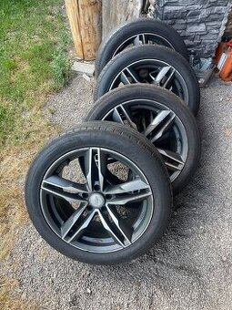 Sada alu disky a letné pneu 245x45 r18